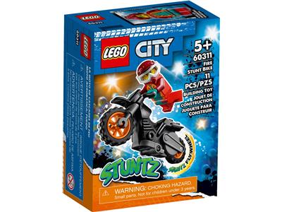 (⃔ *`꒳´ * )⃕↝  LEGO 60311 City Stuntz Fire Stunt Bike | BrickEconomy