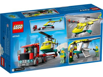 LEGO 60343 City Rescue Helicopter Transport | BrickEconomy