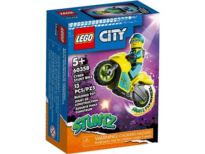 LEGO 60358 City Stuntz Cyber Stunt Bike | BrickEconomy