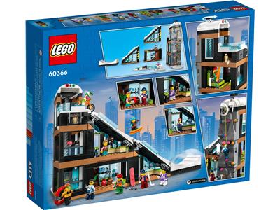 LEGO 60366 City Ski and Climbing Center | BrickEconomy