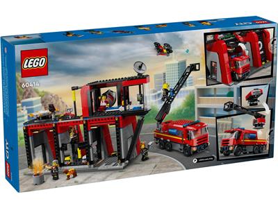 LEGO 60414 City Fire Station with Fire Engine | BrickEconomy