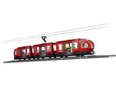 LEGO 60423 City Downtown Streetcar and Station | BrickEconomy