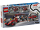 F1 Pit Stop & Pit Crew with Ferrari Car thumbnail