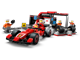 F1 Pit Stop & Pit Crew with Ferrari Car thumbnail