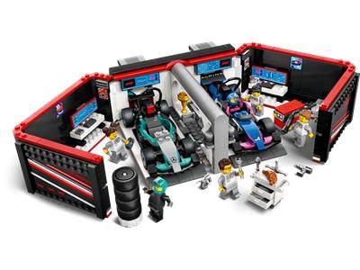 LEGO 60444 City Formula 1 F1 Garage & Mercedes-AMG & Alpine