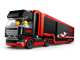 F1 Truck with RB20 & AMR24 F1 Cars thumbnail