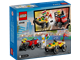 Pizza vs. Fire Truck Race Car Pack thumbnail