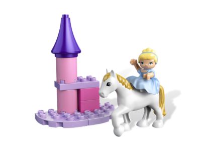 Kutsche LEGO Duplo Prinzessin Set 6153 Cinderella mit Pferd komplett !