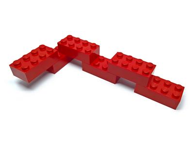 six lego bricks combinations