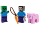 Steve, Zombie and Pig thumbnail