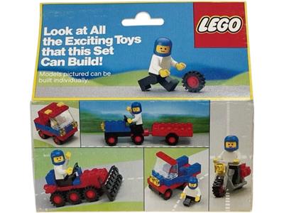 LEGO6651 - 郵便車 LEGO 6654 80年代　昭和レトロ