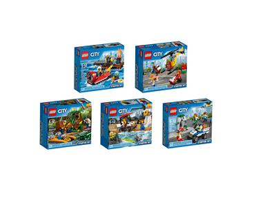 Lego City 66559 ULTIMATE LEGO CITY HERO PACK ~ 416 Pcs ~ 18 Minifigures ~ NIP 