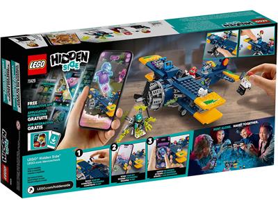 hs043 New Lego Jack Davids Minifigure From Hidden Side Sets 70429 /& 70435