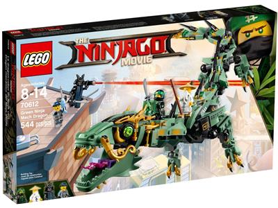 まこ　1001 70612 The LEGO Ninjago Movie Green Ninja Mech Dragon