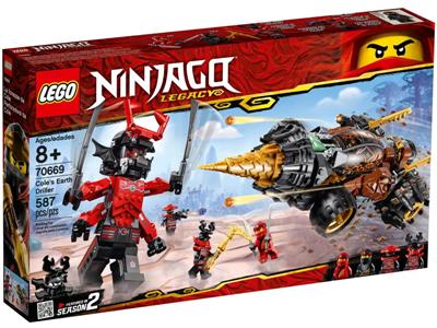 LEGO Ninjago 70669 Cole/'s Earth Driller Retired New Sealed Boxed year 2019