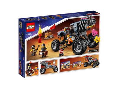 LEGO THE MOVIE 2 Emmet And Lucy’s Escape Buggy #70829 549 Pieces OOP New
