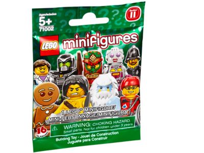 COLLECTIBLE MINIFIGURE Lego Series 11 /"YETI/" w//Popsicle Genuine Lego NEW 71002