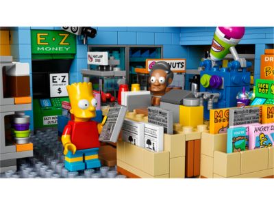 sim023 New lego chief wiggums with doughnut from set 71016 the simpsons 