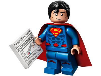 SUPER HEROES DEC SUPERMAN minifigures Stile LEGO MAX NUOVO 