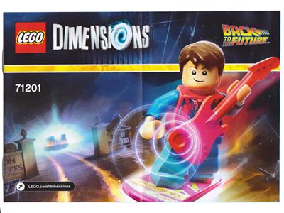 LEGO Dimensions 71201 pas cher, Pack Aventure : Retour vers le Futur