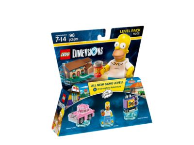 Lego Dimensions les simpsons HOMER SIMPSON niveau pack scellé 2015 98 pcs 71202 