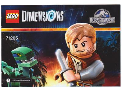 Lego Dimensions 71205 Jurassic World Owen & ACU Trooper Team Pack 