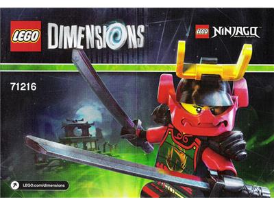 Lego Dimensions 71216 Ninjago Nya FUN PACK Top 