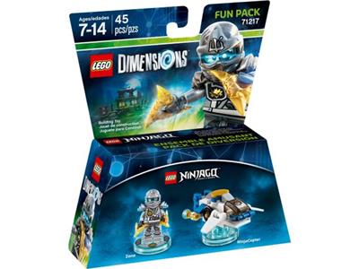 LEGO DIMENSIONS NINJAGO ZANE FUN PACK #71217 NEW in Box SEALED