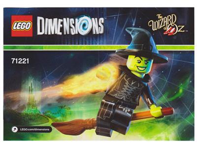 Lego Dimensions • 71221 • Böse Hexe • Wizard witch top Zustand 