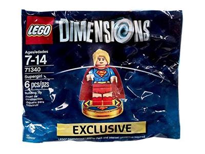 Supergirl Lego Dimensions Mini Figurine Exclusive to PS4 - mxdwn Games