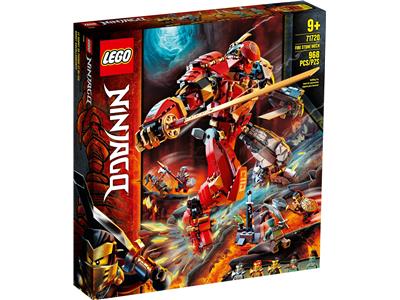 LEGO 71720 Ninjago Fire Stone Mech BrickEconomy - Main Image