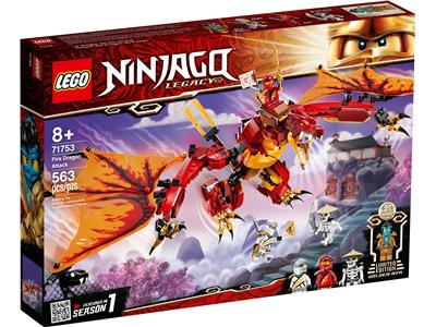 Dragon rojo lego ninjago top