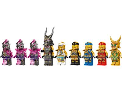 LEGO 71774 Ninjago Crystalized Lloyd's Golden Ultra Dragon