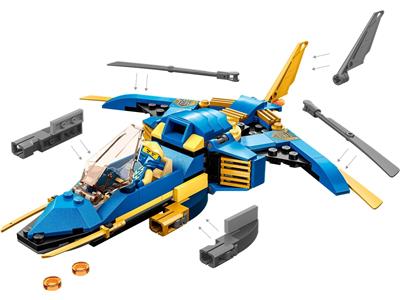 LEGO 71784 Ninjago Core Jay's Lightning Jet EVO | BrickEconomy