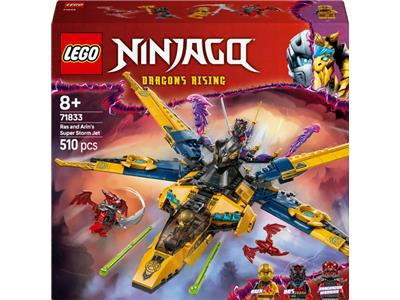 LEGO 71833 Ninjago Ras and Arin's Super Storm Jet | BrickEconomy
