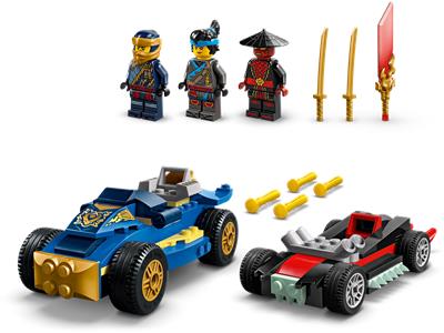 LEGO 71840 Ninjago Rogue vs. Drix Race Car Duel | BrickEconomy