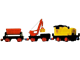 12v Diesel Locomotive with Crane Wagon and Tipper Wagon thumbnail