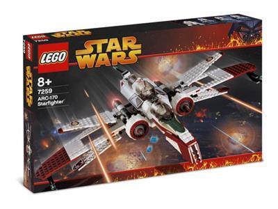Lego Star Wars CLONE PILOTS R5-D4 ARC-170 Starfighter Lot of 4 Minifigures 7259 
