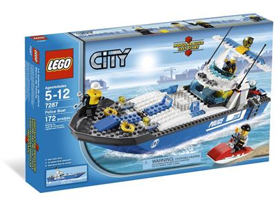 LEGO 7287 City Police Boat BrickEconomy
