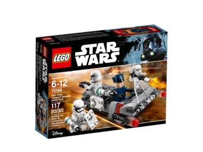 LEGO 75166 Star Wars First Order Transport Speeder Battle Pack BrickEconomy