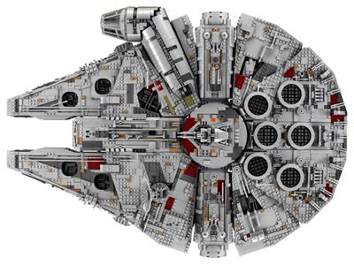 LEGO Star Wars Ultimate Millennium Falcon 75192 - Expert Building Set and  Starship Model Kit, Movie Collectible, Featuring Classic Figures and Han