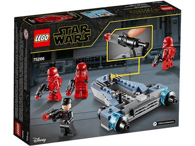 Lego Star Wars Episode IX 75266 Sith Troopers Battle pack 6 ans 105pcs 