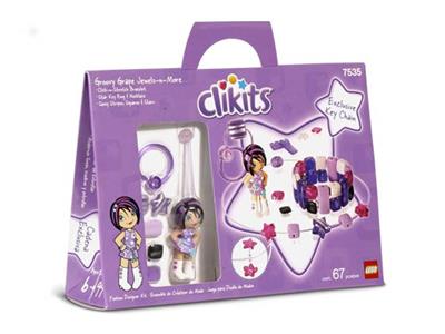 LEGO 7535 Clikits Groovy Grape Jewels-n-More | BrickEconomy