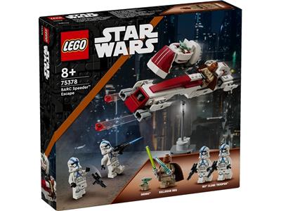 k m 本体 LEGO 75378 Star Wars The Mandalorian BARC Speeder Escape