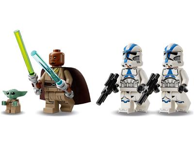 k m 本体 LEGO 75378 Star Wars The Mandalorian BARC Speeder Escape