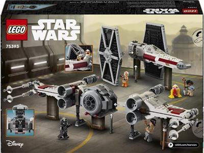 新品24-25 STRATOS 159cm LEGO 75393 Star Wars Rebuild the Galaxy TIE Fighter & X-Wing