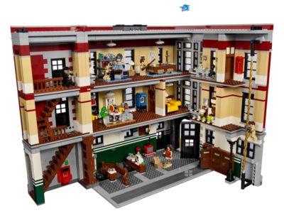 lego ghostbusters fire station
