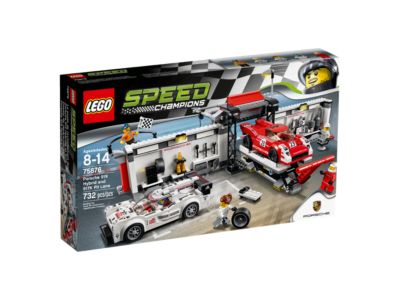 ろいです！ LEGO 75876 Speed Champions Porsche 919 Hybrid and 917K Pit