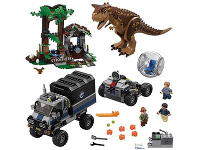 75929 LEGO Jurassic World Carnotaurus Gyrosphere Escape 2018 Brand New Sealed 