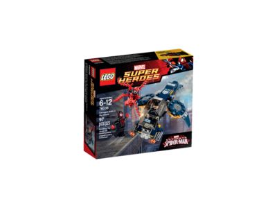 Lego 76036 Marvel Super Heroes Ultimate SPIDERMAN Carnage Bouclier de ciel attaque 